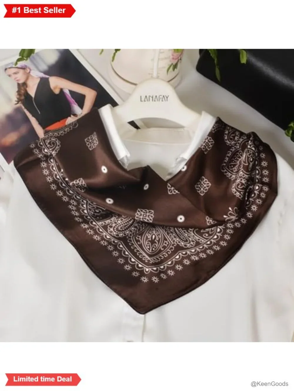 100% Mulberry Silk Scarf 21